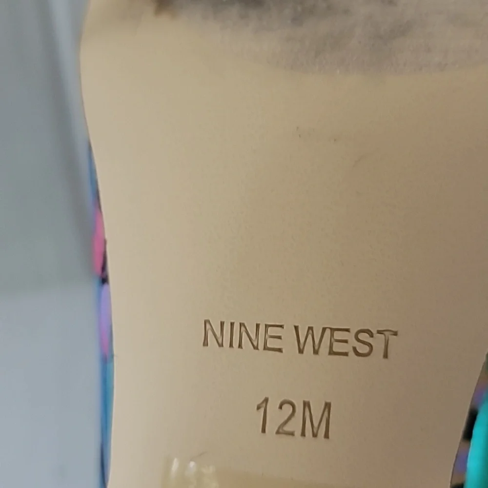 Nine West Kelsie Ankle Wrap Heeled Sandals SZ 12 - Picture 9 of 13